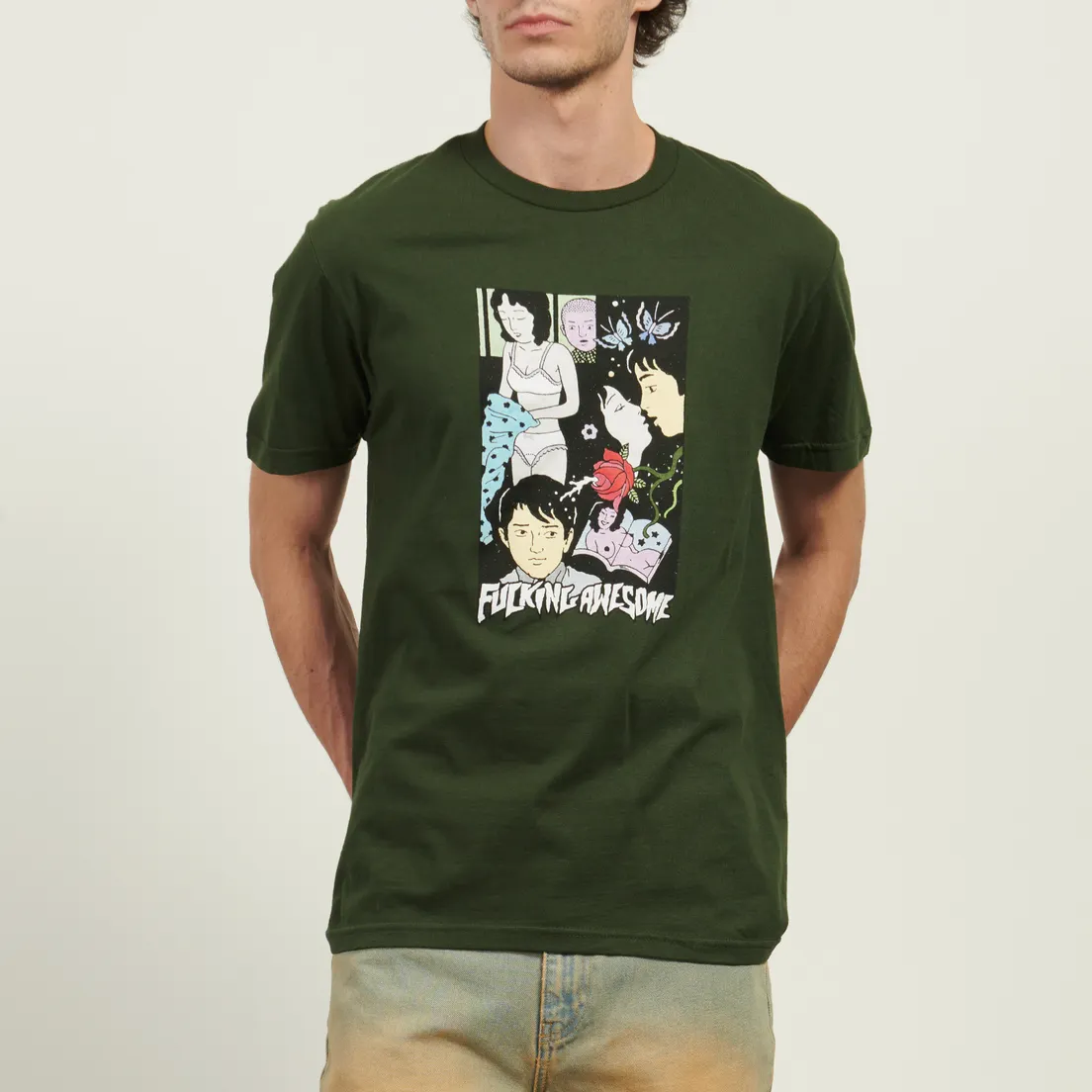 Fucking Awesome Мужская футболка Yoyogi Park