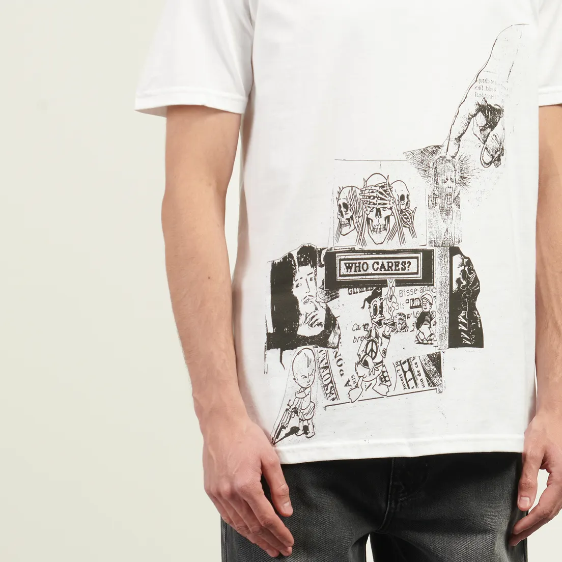 Fucking Awesome Мужская футболка Who Cares