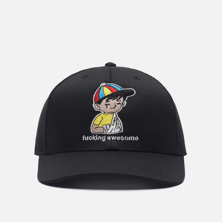 Кепка Fucking Awesome Embroidered Wanto Kid 6-Panel, цвет чёрный