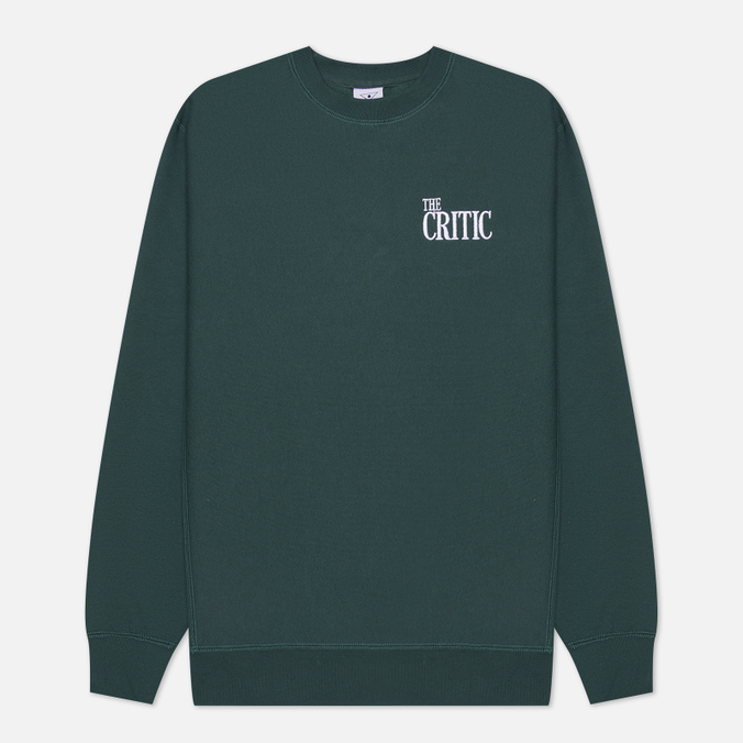 Alltimers The Critic Heavyweight Embroidered Crew Neck alltimers stamped embroidered heavyweight crew neck