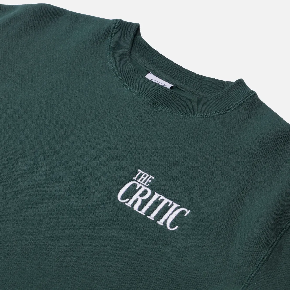 Alltimers Мужская толстовка The Critic Heavyweight Embroidered Crew Neck