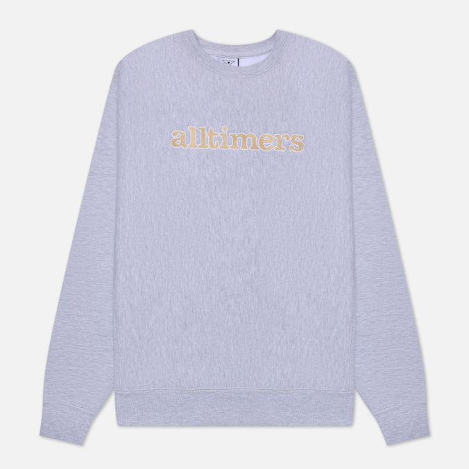 Alltimers Stamped Embroidered Heavyweight Crew Neck alltimers the critic heavyweight embroidered crew neck