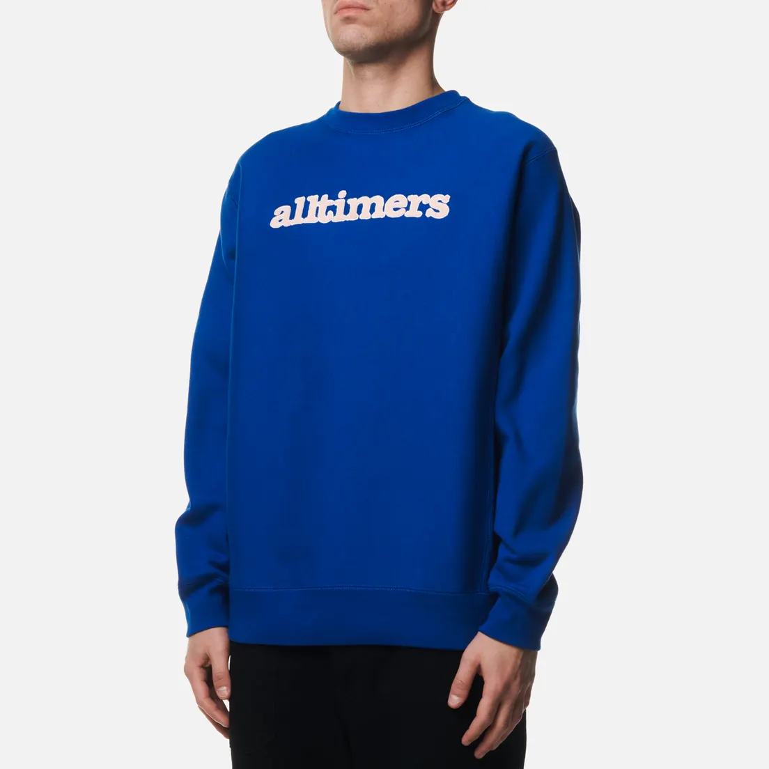 Alltimers Мужская толстовка Stamped Embroidered Heavyweight Crew Neck