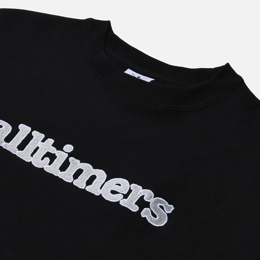 Alltimers Мужская толстовка Stamped Embroidered Heavyweight Crew Neck