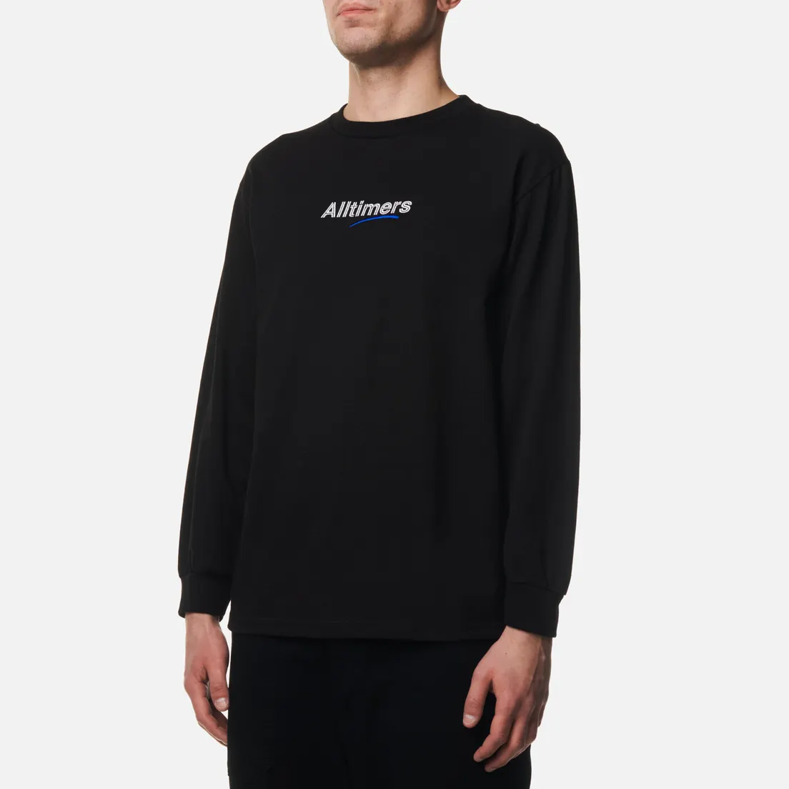 Alltimers Мужской лонгслив Centered Estate Embroidered