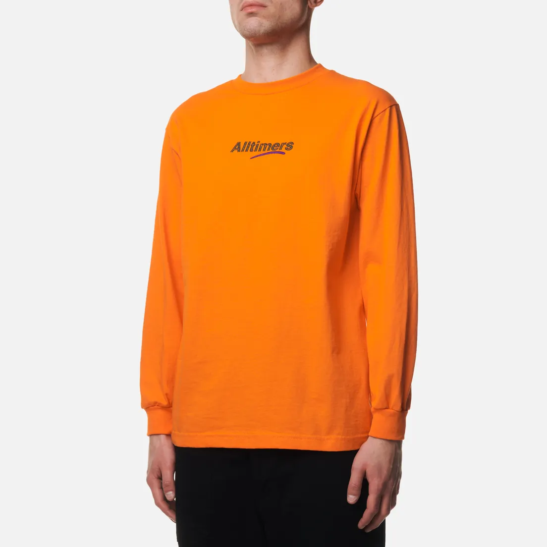 Alltimers Мужской лонгслив Centered Estate Embroidered
