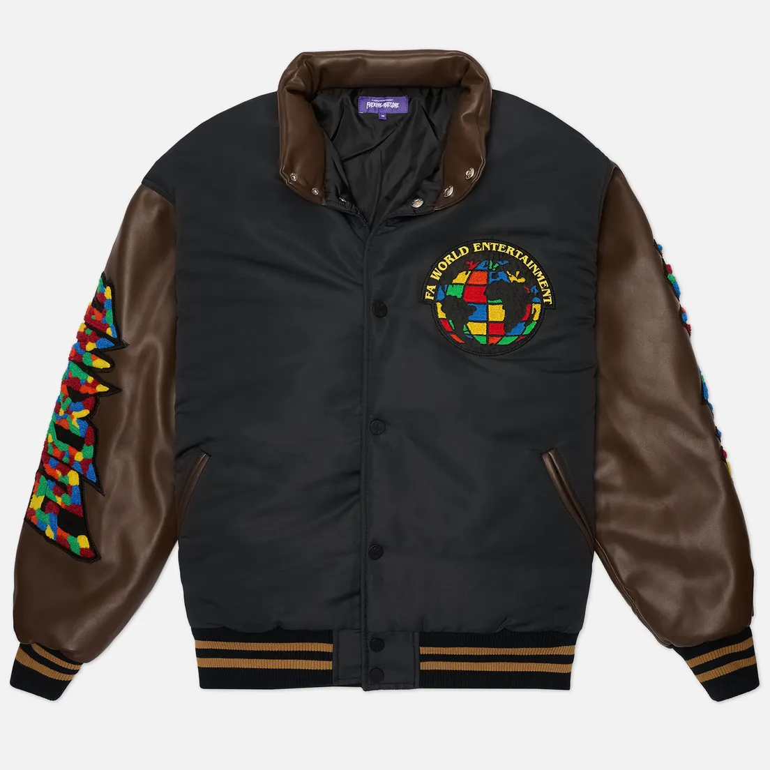 Fucking Awesome Мужская демисезонная куртка Gum Stamp Chenniele Varsity Puffer