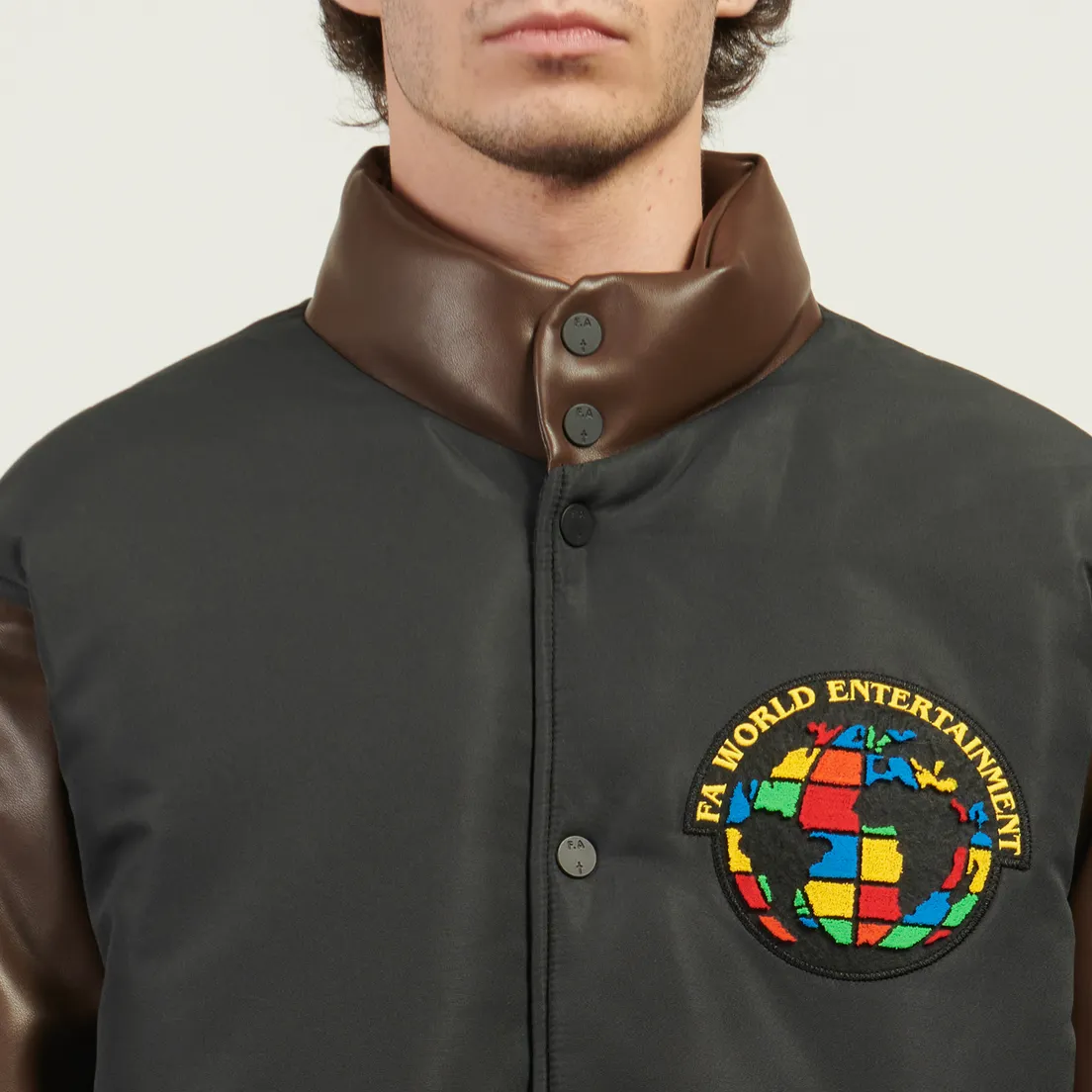 Fucking Awesome Мужская демисезонная куртка Gum Stamp Chenniele Varsity Puffer