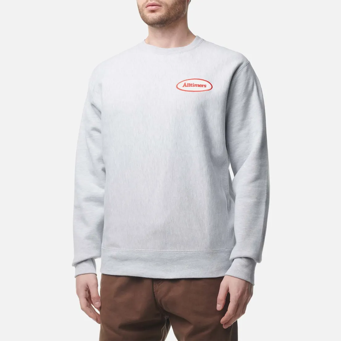 Alltimers Мужская толстовка Tankful Patch Heavyweight Crew Neck