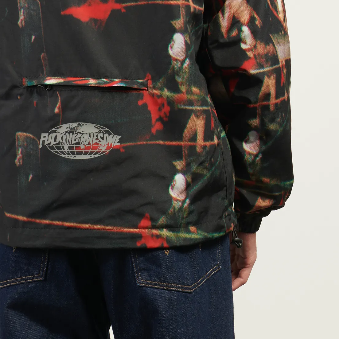 Fucking Awesome Мужская куртка ветровка Riot Shell
