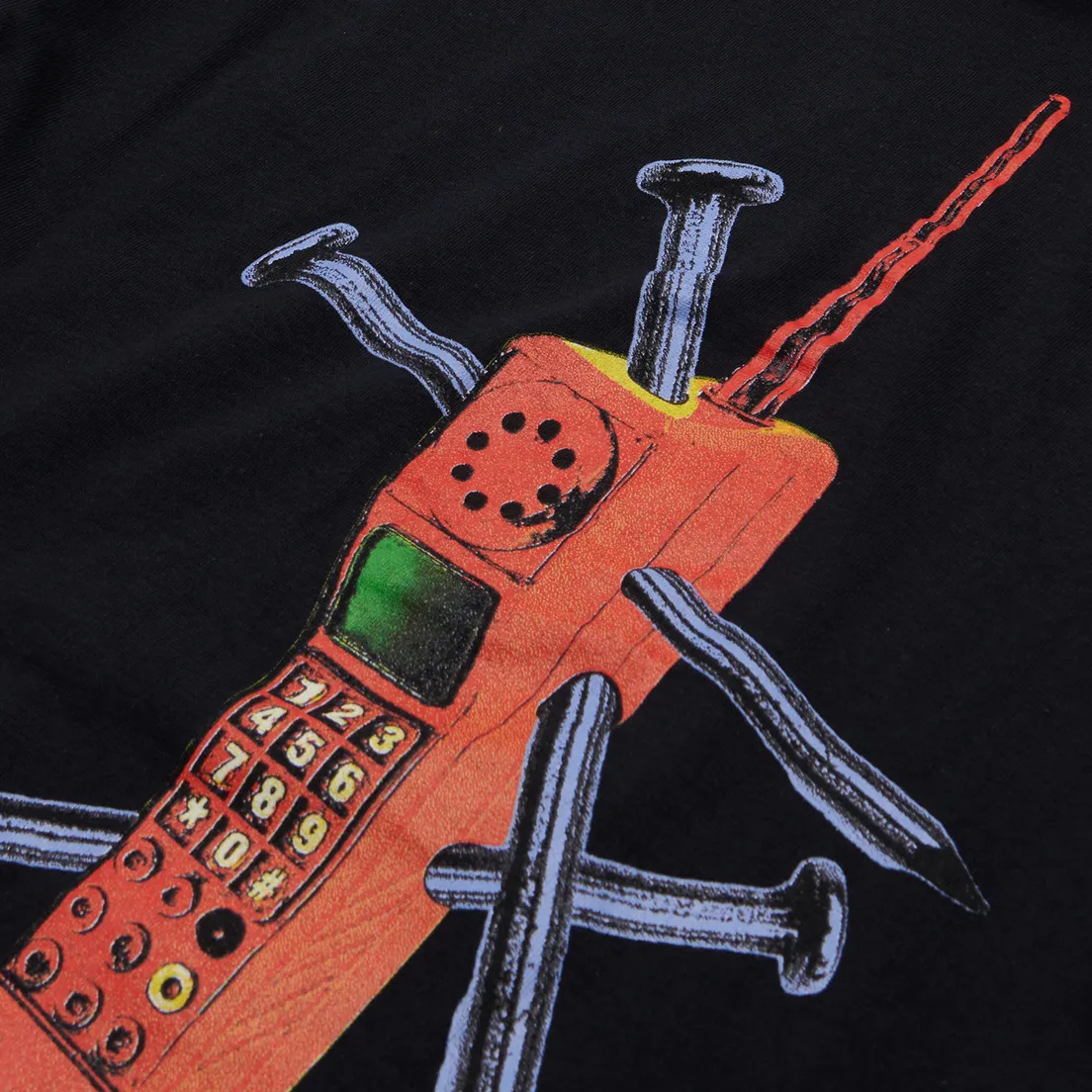 Call Me 917 Мужская футболка Nail To The Phone