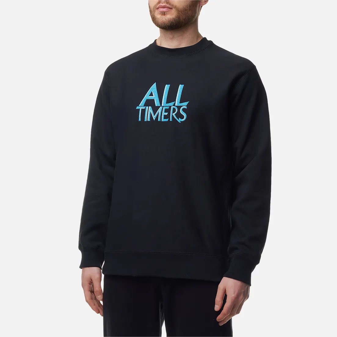 Alltimers Мужская толстовка Taverna Embroidered Crew Neck