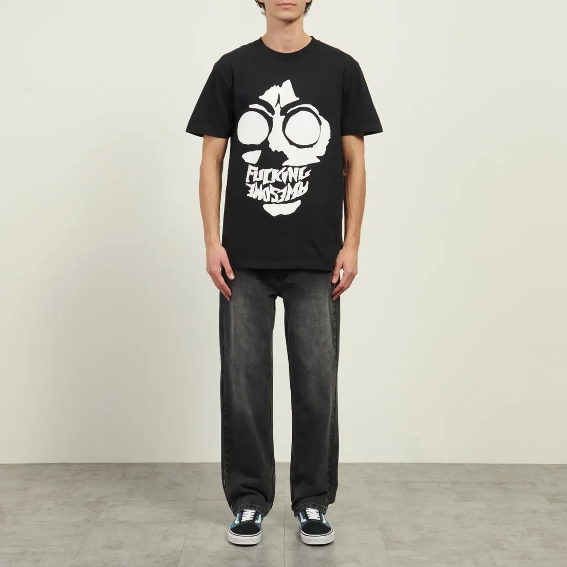 Fucking Awesome Мужская футболка Fangs