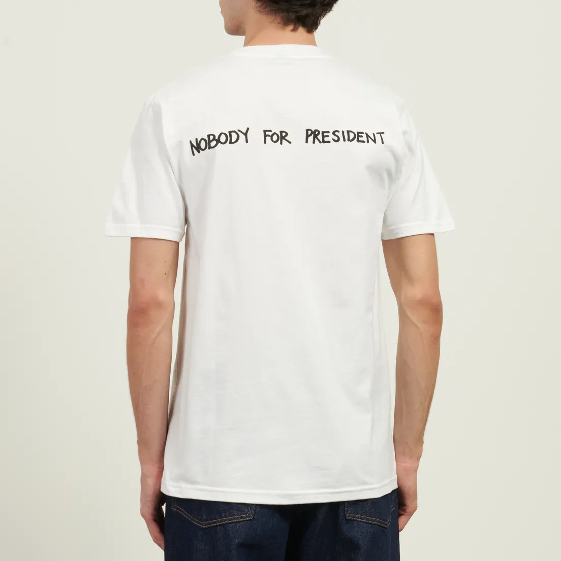 Fucking Awesome Мужская футболка Nobody For President