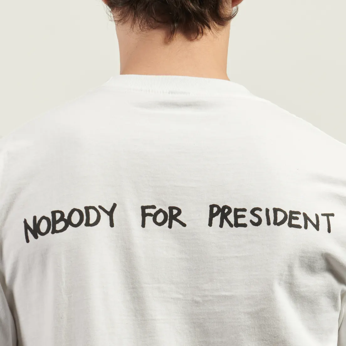 Fucking Awesome Мужская футболка Nobody For President