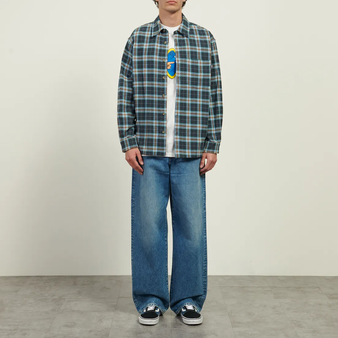 Fucking Awesome Мужская рубашка Lightweight Flannel