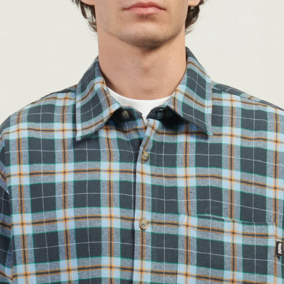 Fucking Awesome Мужская рубашка Lightweight Flannel