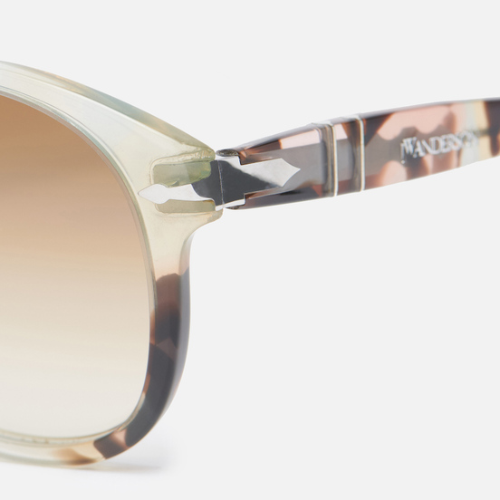 Солнцезащитные очки Persol x JW Anderson 649 Brown Spotted/Clear Gradient Brown