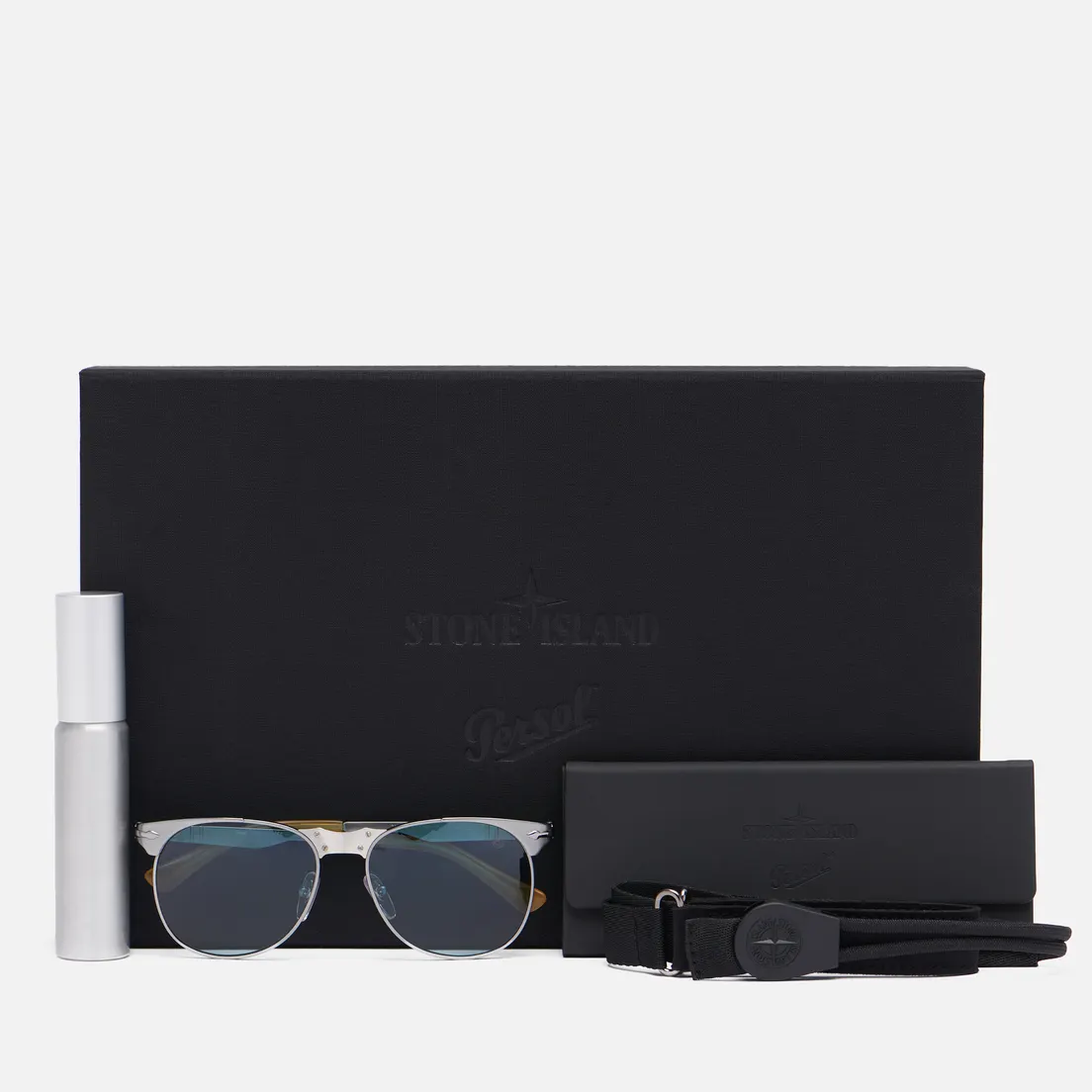 Persol Солнцезащитные очки x Stone Island Gunmetal