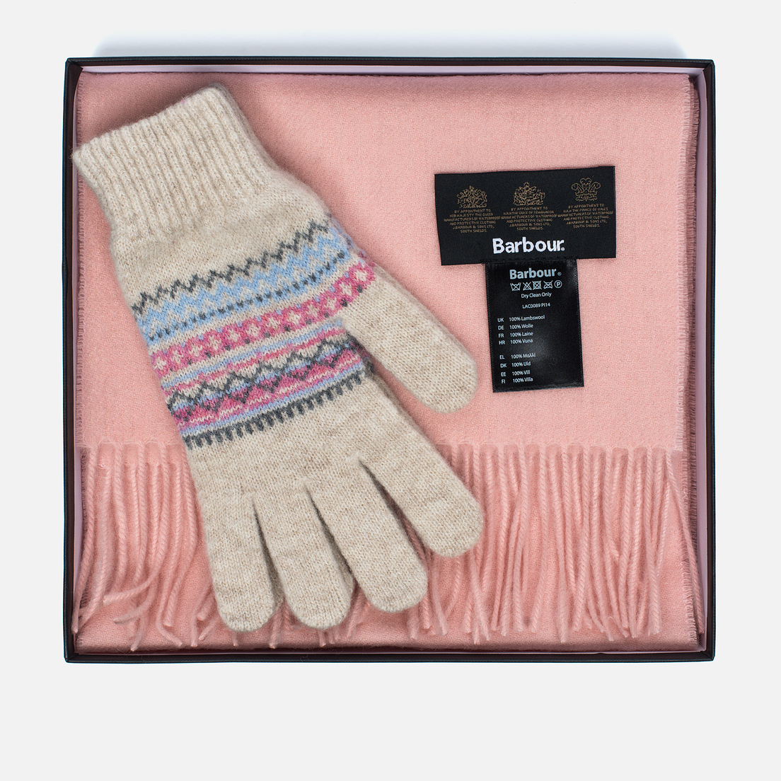 Barbour Подарочный набор Lambswool Scarf And Glove