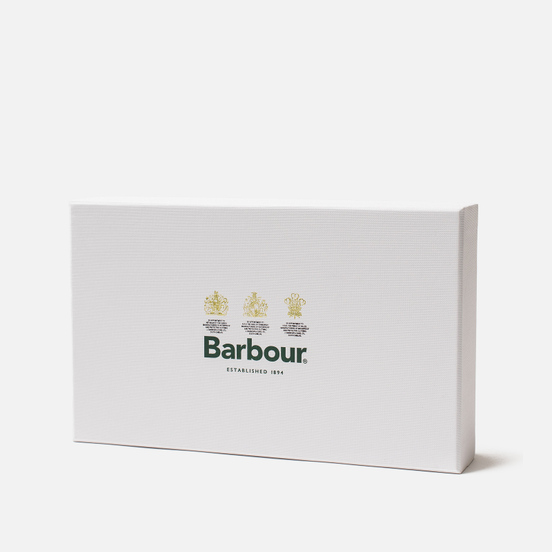 Подарочный набор Barbour Leather Belt/Wallet Black