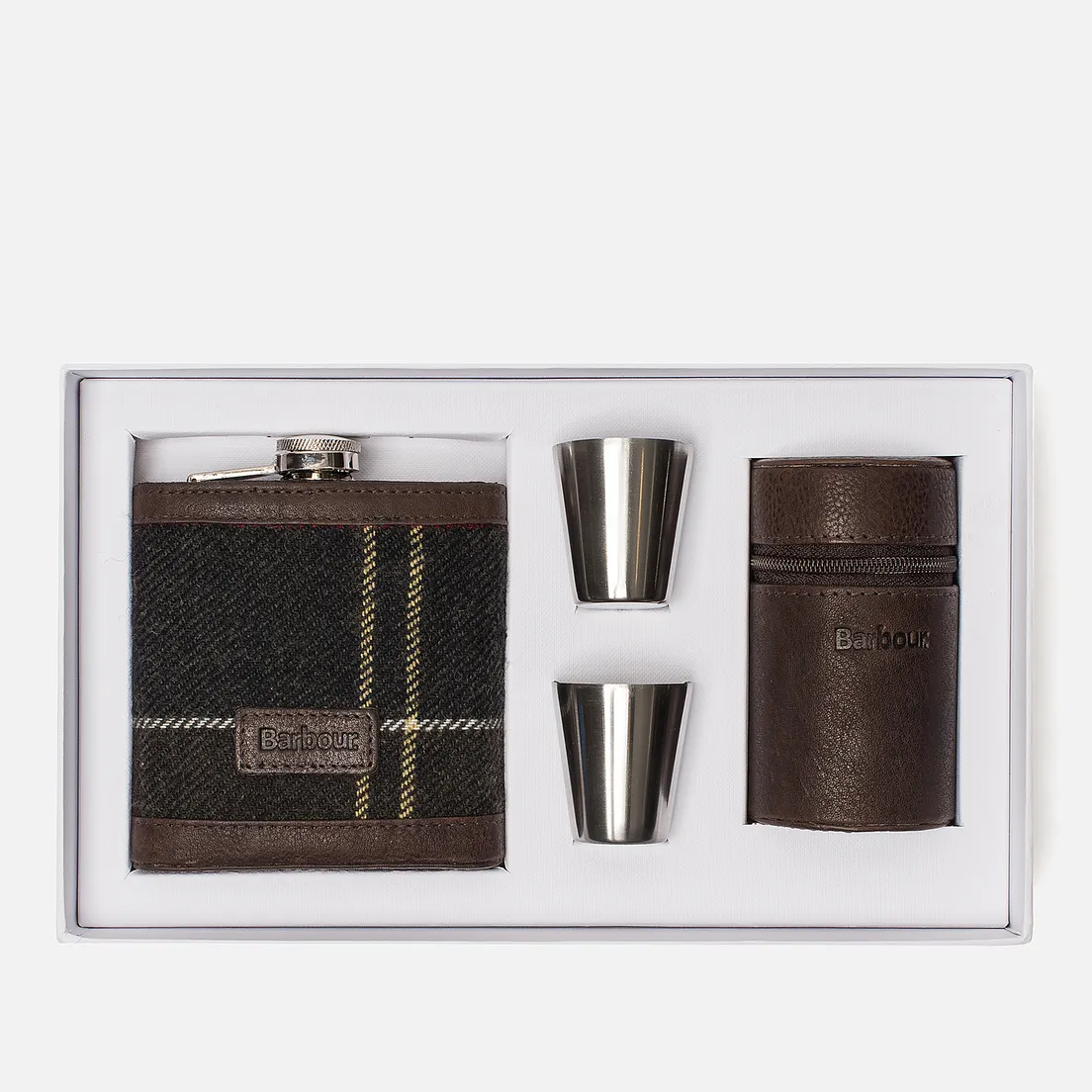 Barbour Подарочный набор Tartan Hip Flask And Cups
