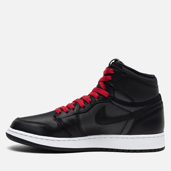 Подростковые кроссовки Jordan Air Jordan 1 Retro High OG GS Black/Gym Red/Black/White