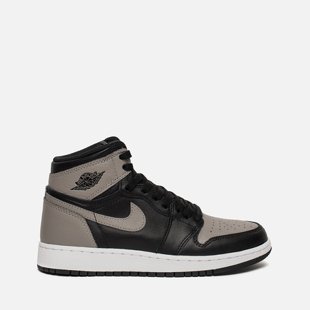 Подростковые кроссовки Jordan Air Jordan 1 Retro High OG GS Black/Medium Grey/White