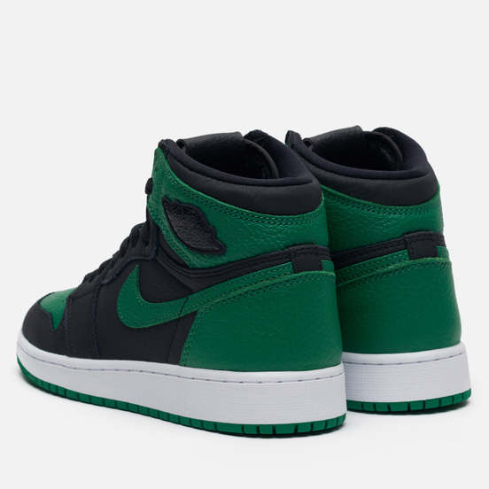 Подростковые кроссовки Jordan Air Jordan 1 Retro High OG GS Black/Pine Green/White/Gym Red