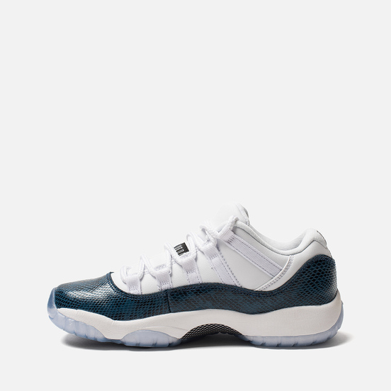 Подростковые кроссовки Jordan Air Jordan 11 Retro Low LE GS White/Black/Navy