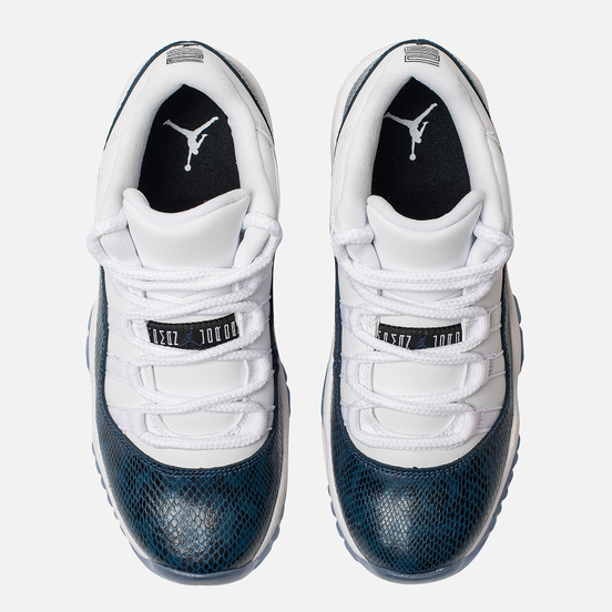 Подростковые кроссовки Jordan Air Jordan 11 Retro Low LE GS White/Black/Navy