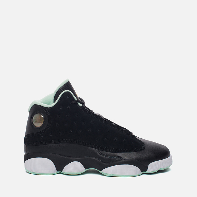 Подростковые кроссовки Jordan Air Jordan 13 Retro GS Black/Metallic Gold/Mint Foam/White