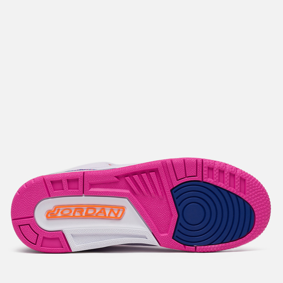 Подростковые кроссовки Jordan Air Jordan 3 Retro GS Barely Grape/Hyper Crimson/Fire Pink