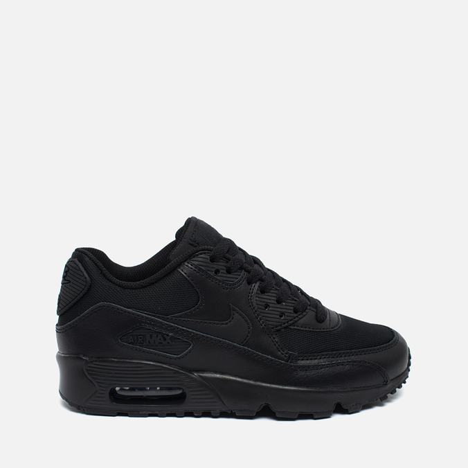 Подростковые кроссовки Nike Air Max 90 Mesh GS Black