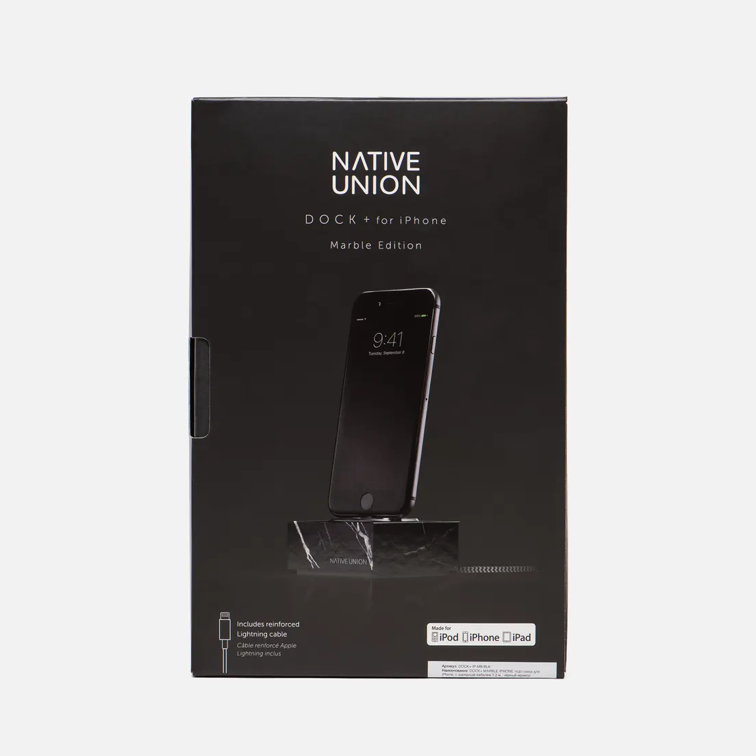 Native Union Подставка Dock And Apple Lightning 1.2m