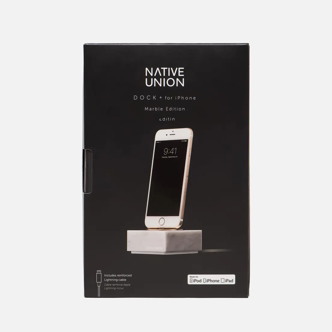Native Union Подставка Dock And Apple Lightning 1.2m