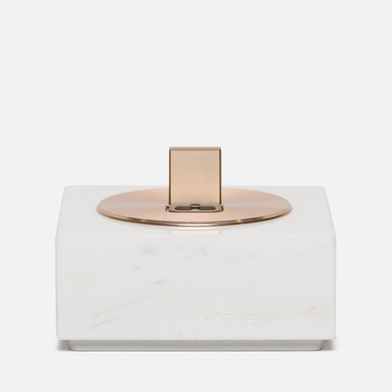 Подставка Native Union Dock And Apple Lightning 1.2m Marble White