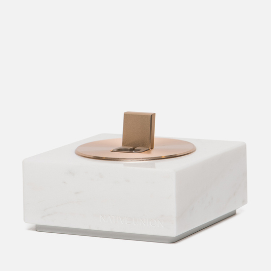Подставка Native Union Dock And Apple Lightning 1.2m Marble White