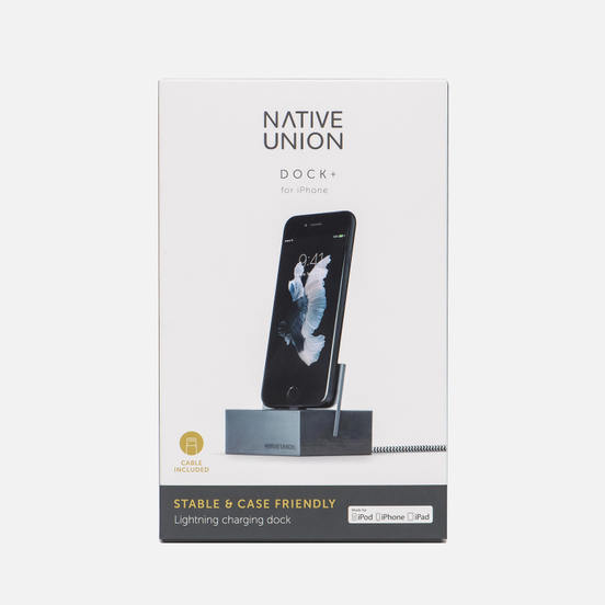 Подставка Native Union Dock And Apple Lightning Space Grey
