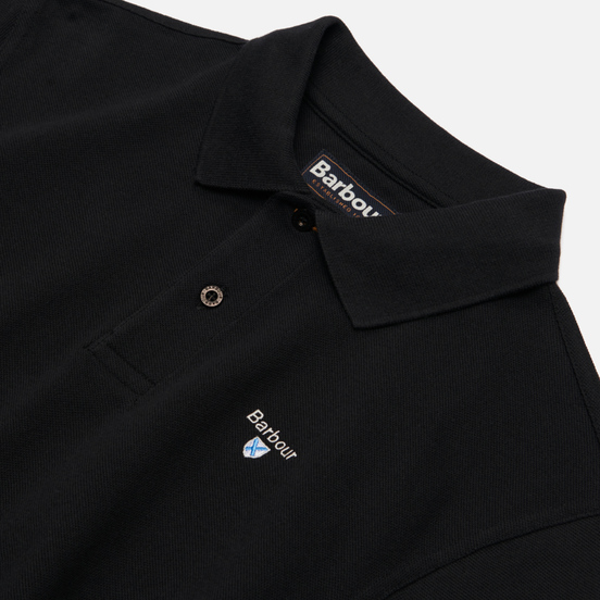 Мужское поло Barbour Sports Black