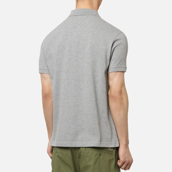 Мужское поло Barbour Sports Grey Marl