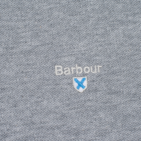 Мужское поло Barbour Sports Grey Marl