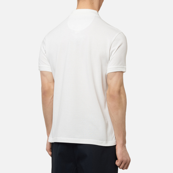 Мужское поло Barbour Sports White
