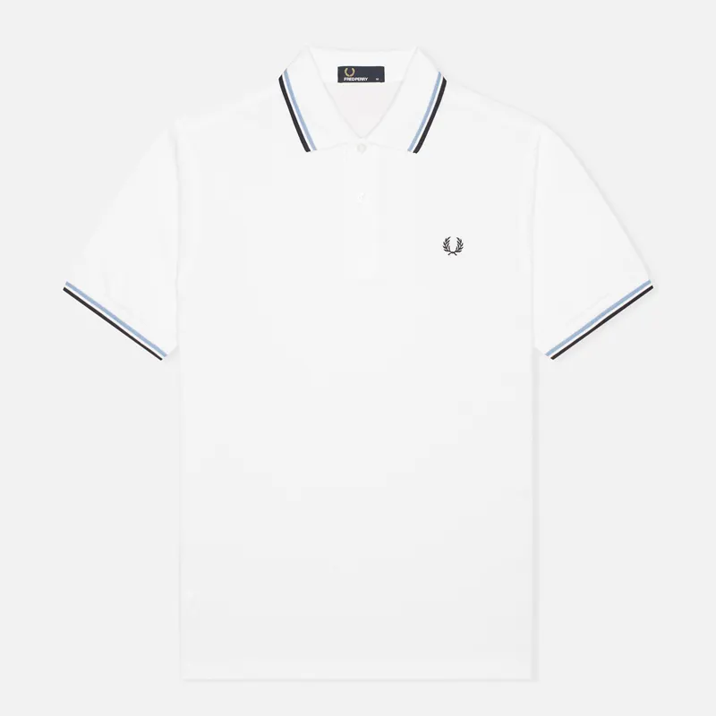 Fred Perry Мужское поло M1200 Twin Tipped