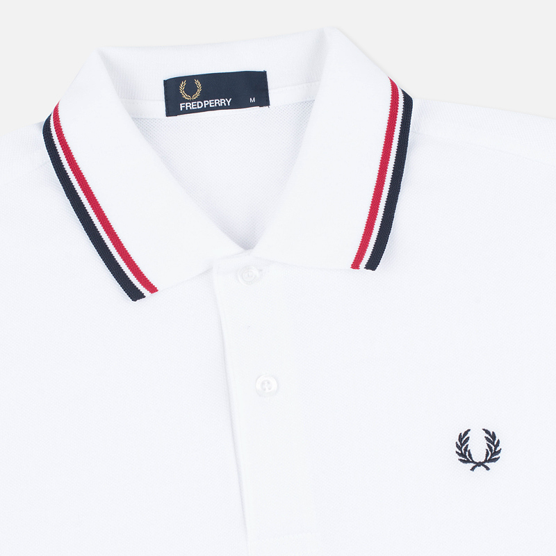 Fred Perry Мужское поло M1200 Twin Tipped