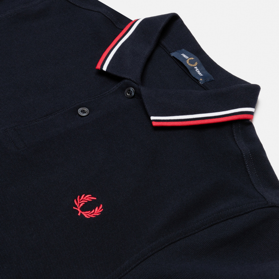 Мужское поло Fred Perry M3600 Twin Tipped Navy/White/Red