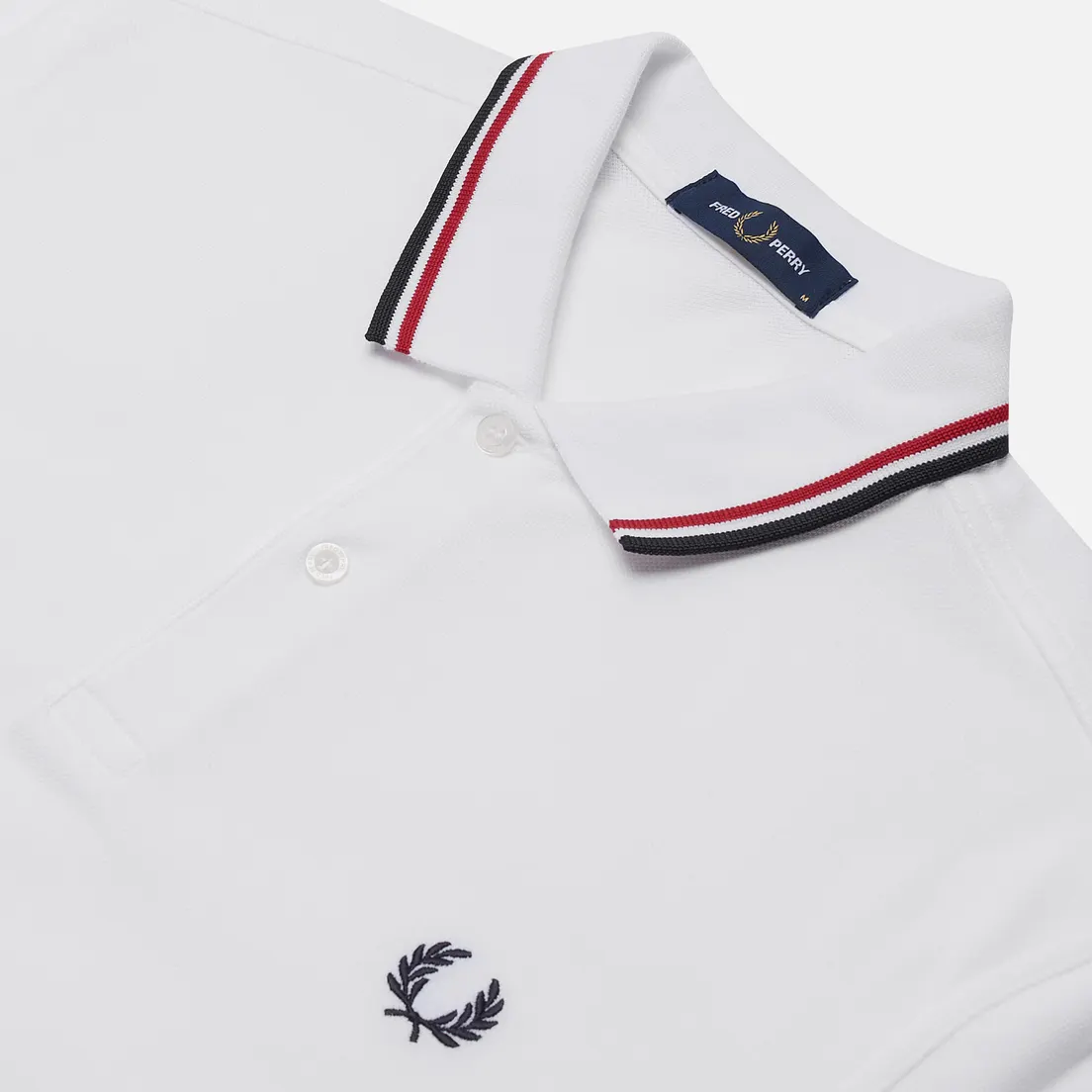 Fred Perry Мужское поло M3600 Twin Tipped