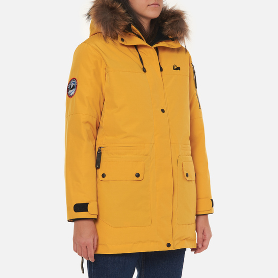 Женская куртка парка Arctic Explorer Polaris Yellow