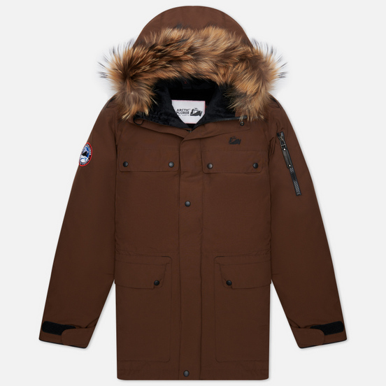Мужская куртка парка Arctic Explorer Polus Cacao