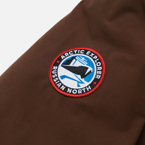 Мужская куртка парка Arctic Explorer Polus Cacao